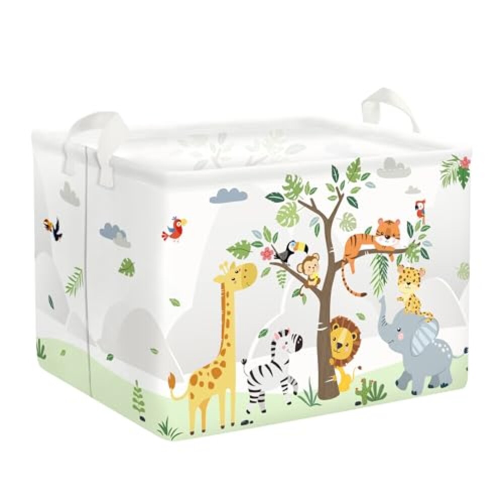 HUUMONSS Forest Animals Laundry Hamper W