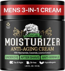 Viva Lab Mens Face Moisturizer Anti-Agin