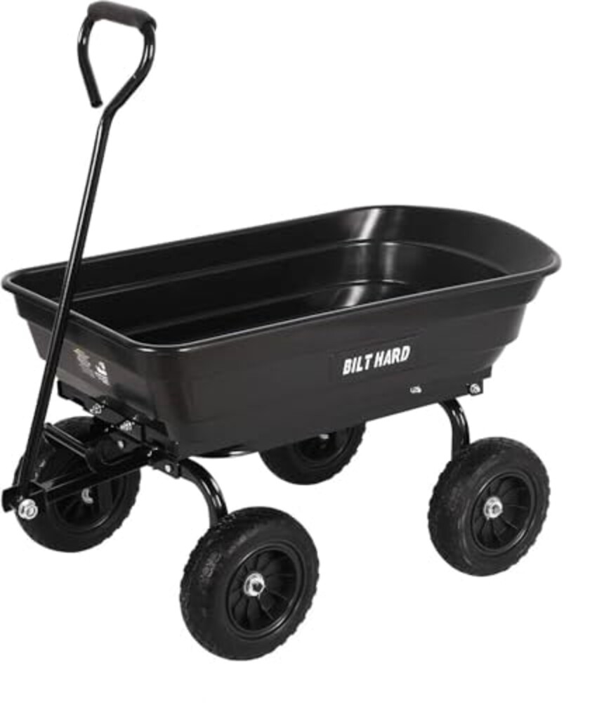 BILT HARD 4 Cu.Ft. 10" No-Flat Tires Pol