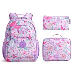 mommore Kids Backpack Set Elementary Pri
