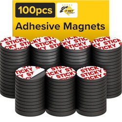 Sticky Flexible Adhesive Magnets for Cra