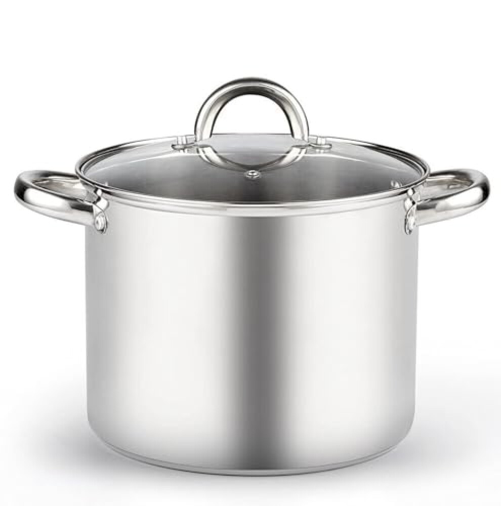 Cook N Home Basics 8 Quart Stainless Ste