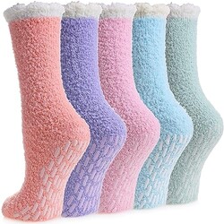 MQELONG Non Slip Hospital Socks with Gri