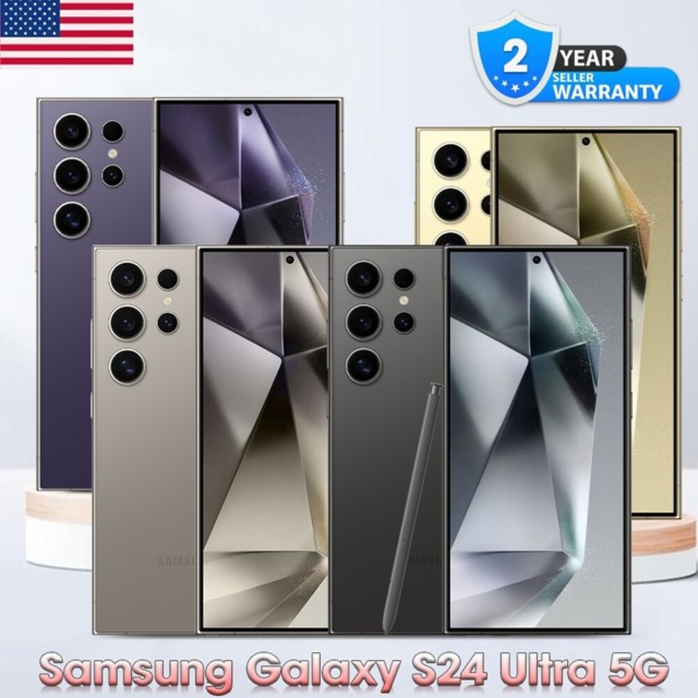 【NEW SEALED】SAMSUNG GALAXY S24 ULTRA 512G/256 S928U Factory Unlocked Smartphone