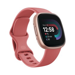 Fitbit Versa 4 Fitness Smartwatch, Copper Rose, 6.3 Ounce