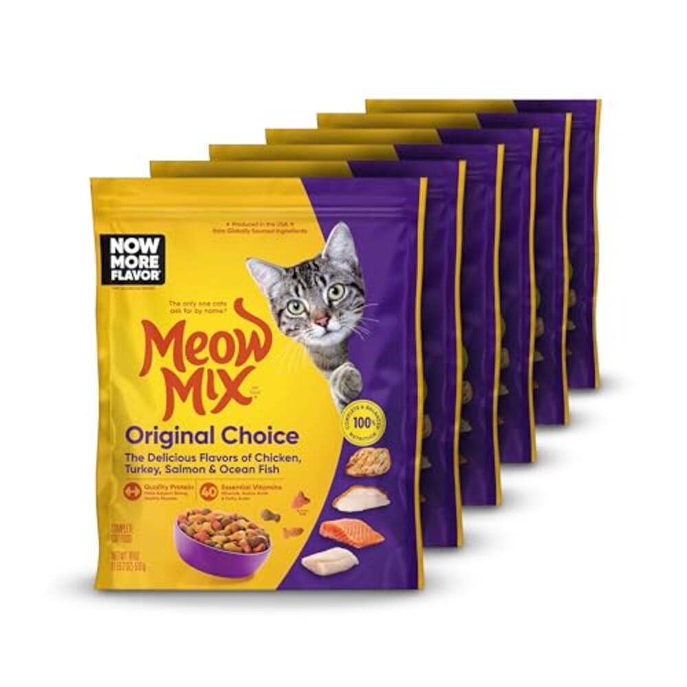 Meow Mix Original Choice Dry Cat Food, 1