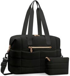 Tuwubi Travel Duffel Bag, Puffer Gym Bag