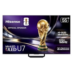 Hisense 55" U7 Mini-LED ULED 4K UHD Best