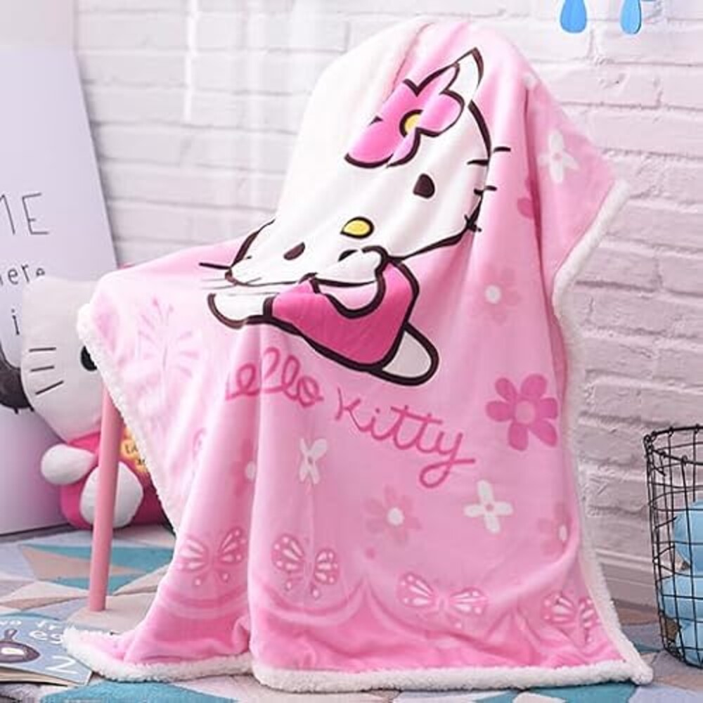 Cartoon Printing Throw Blanket for Girls