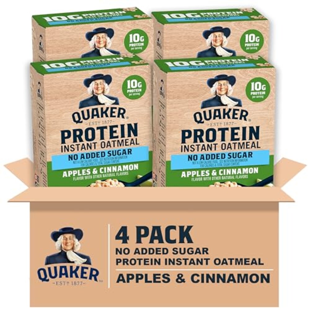 Quaker Protein Instant Oatmeal, Apple Ci