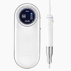 Professional Electric Nail Drill Machine - O NAIL 50,000 RPM E-File with LCD Display, Smart Control and Vibration-Free, 3mm Shank Bits Kit, Beginner Mode for Acrylic Gel Removal, for Home & Salon Use
