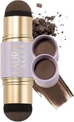 LAURA GELLER Root Touch-Up Hair & Brows, Root Cover, Medium Brown