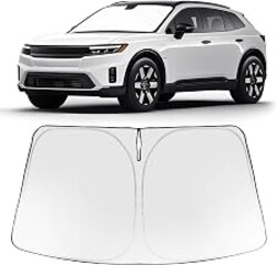 Proadsy Custom Fit Car Windshield Sun Shade for 2024-2026 Honda Prologue | 240T Heat Shield, Drops Temp 54°F, Blocks 99% UV, Prevents Dashboard Cracking, Summer Parking & Beach Trips, Easy Twist-Fold
