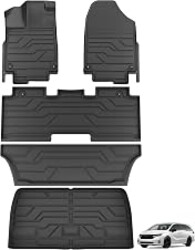 KARPAL Floor Mats for Honda Odyssey 2026 2025-2018 Mini Passenger Van | All Weather, TPE Material, Custom Fit, Floor Liners, Car Mats, Cargo Mat, Trunk Mat, Easy Clean, Non-Slip
