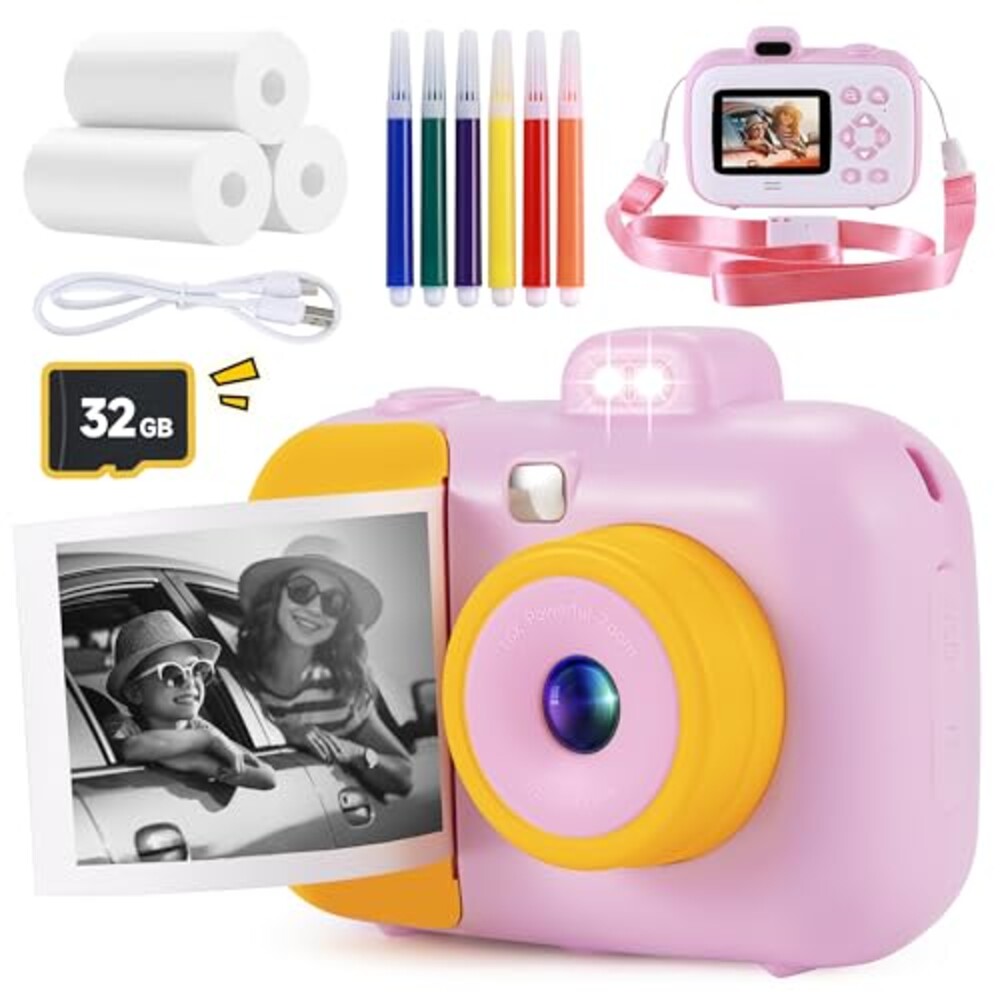 Kids Camera Instant Print for Girls Boys