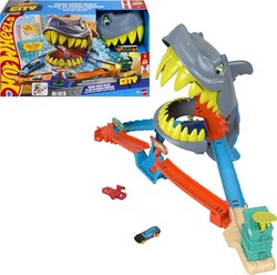​Hot Wheels City Shark Chomp Beach Plays