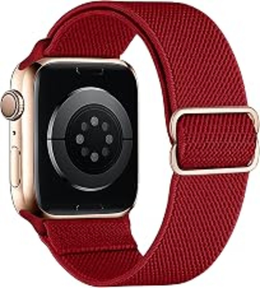 MITERV Stretchy Nylon Loop Bands Compatible with Apple Watch 38mm 40mm 41mm 42mm 44mm 49mm 46mm Adjustable Soft Elastics Strap Compatible with Apple Watch SE Ultra iWatch Series 10/9/8/7/6/5/4/3/2/1 Women Men