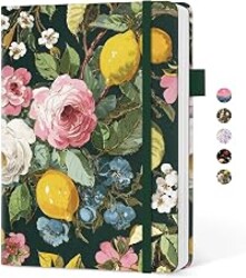 Taja Aesthetic Lined Journal for Women, Pretty Notebooks for Work & Study | 160 Pages College Ruled Journal, Pretty 5.7" x 8.3" A5 Notebooks for Journaling, Note Taking, Bible Study, Colorful Painting