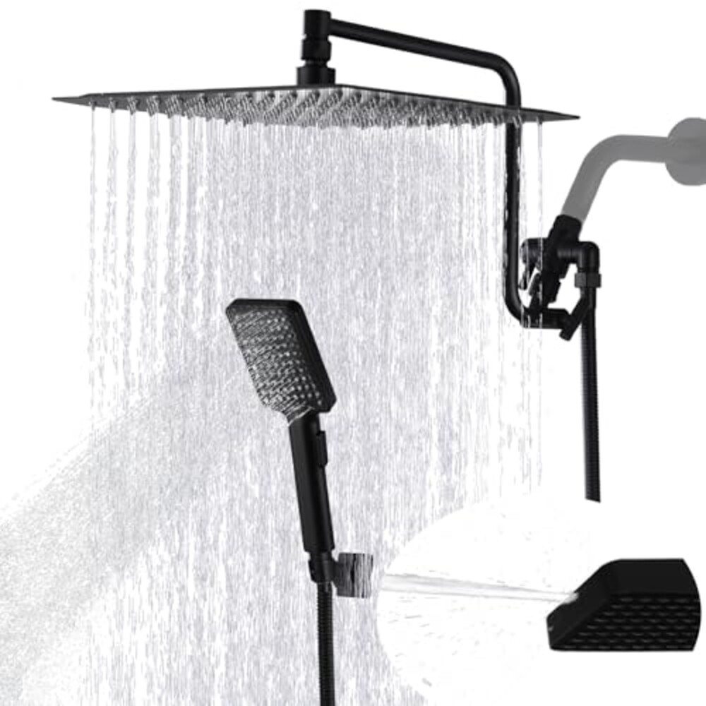 YDmeet 12 Inch Shower Head with Handheld