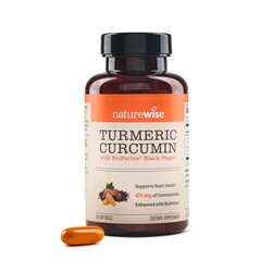 NatureWise Turmeric Curcumin 500mg Suppl