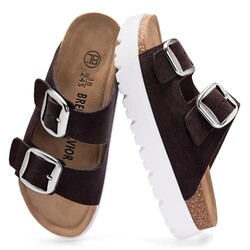 Women's Platform Leather Sandals Summer