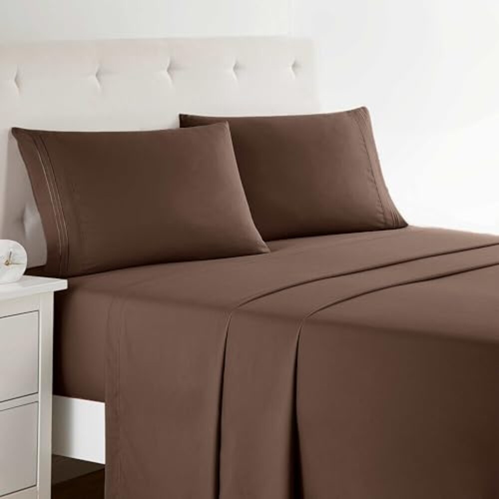 Clara Clark Bed Sheets, Premier 1800 Ser