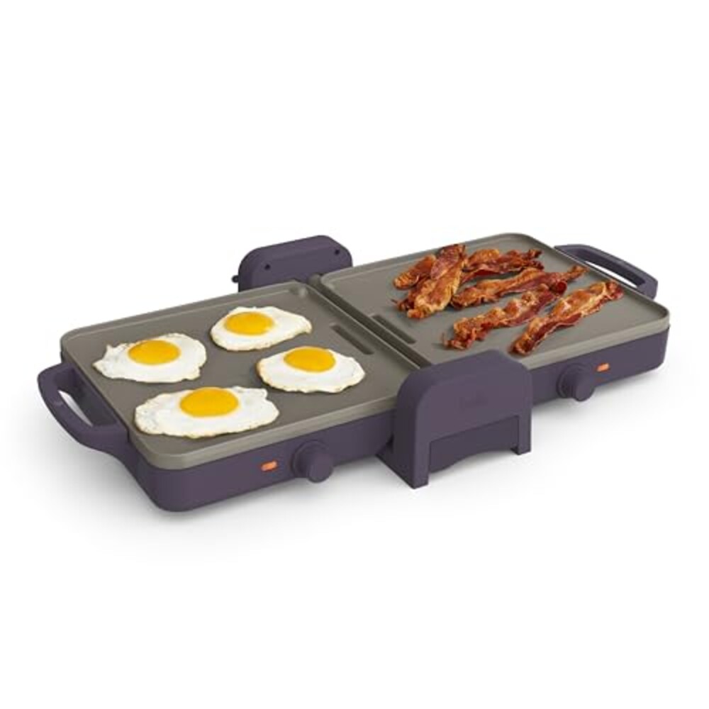 bella 10"x20" Fold and Store Griddle, No