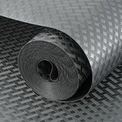 GTJ Shelf and Drawer Liner for Kitchen Cabinet Non-Adhesive Non Slip | 18IN x 30FT Waterproof Contact Paper Refrigerator Liner Thickened Durable EVA Material Mat for Dresser Cupboard Pantry