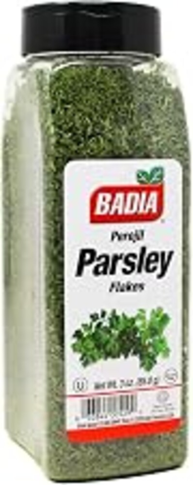 Badia Parsley Flakes, 3 oz – Fresh Aromatic Herb for Cooking, Garnishing & Seasoning