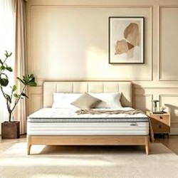 Coventa 12 Inch Queen Mattress in a Box, Medium Firm Hybrid with Pocket Springs - Edge Support, Motion Isolation & Pressure Relief