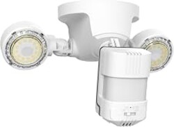 SANSI Upgraded 25W 3000LM Motion Sensor Outdoor Lights, Security Light | 5000K Dusk to Dawn Flood Lights Outdoor, 320 Wide Angle, 4 Modes, IP65, Super Bright Wired Not Solar, Garage Yard Patio