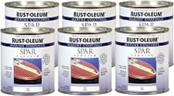 Rust-Oleum Marine Spar Varnish | Exterior Wood Protection, UV & Weather Resistance, Moisture Resistant Finish, Boats, Trim & Outdoor Wood, Quart