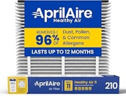 Genuine AprilAire 210 Replacement Filter for AprilAire Whole-House Air Purifiers - MERV 11, Clean Air & Dust, 20x25x4 Air Filter (Pack of 1)