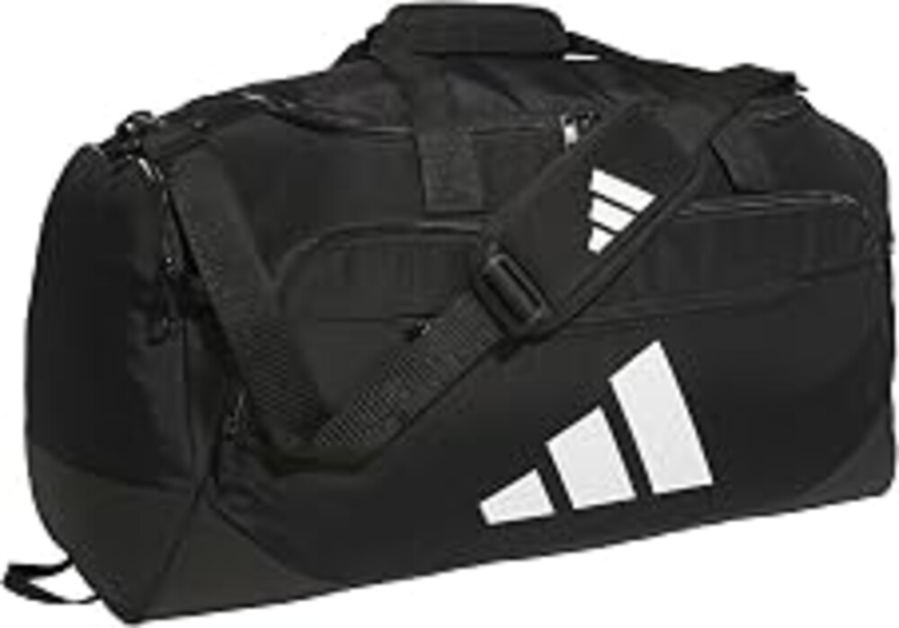 adidas Defender 5 Duffel Bag for Sports, Gym and Travel, Black, OSFA