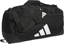 adidas Defender 5 Duffel Bag for Sports, Gym and Travel, Black, OSFA