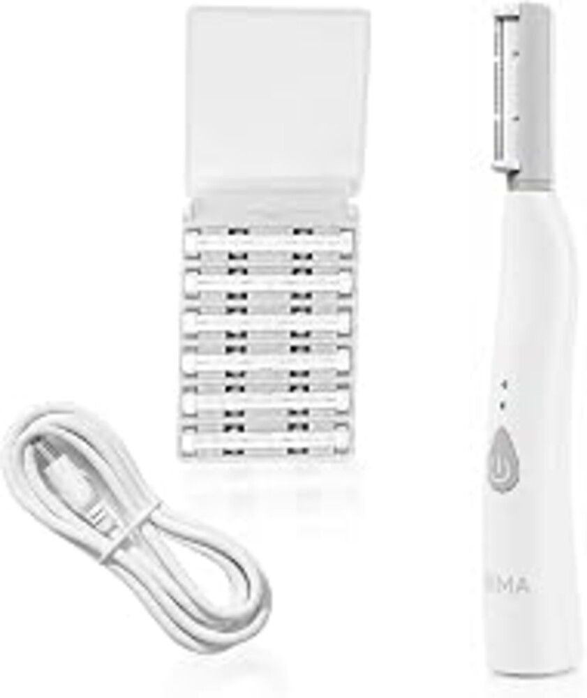SPA SCIENCES - SIMA Patented Dermaplane Razor for Women Face | Painless 2-in-1 Facial Exfoliation & Peach Fuzz Hair Removal, Anti-Aging, 3 Speeds, Rechargeable, 7 Weeks Treatment