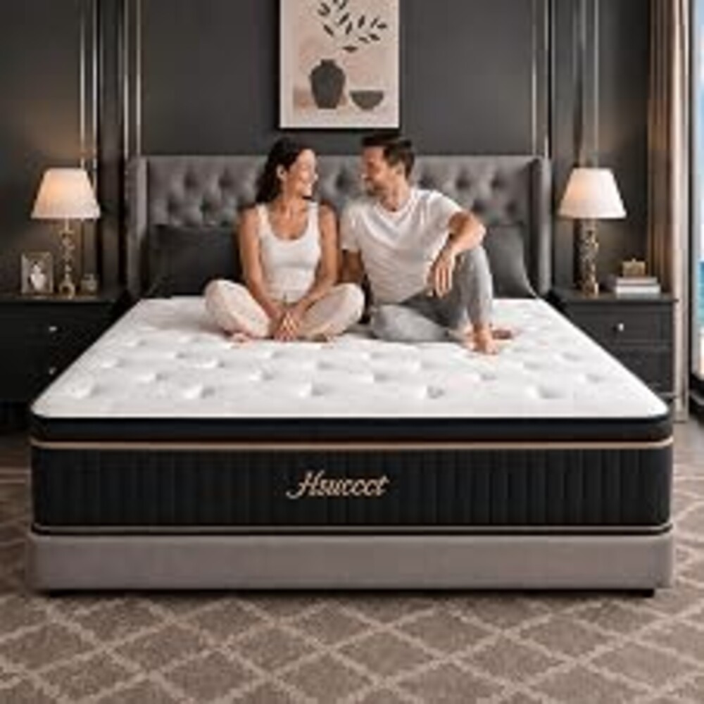 King 14 Inch Hybrid Mattress in a Box, Soft Plush for Side Sleepers,7-Zone | 2026 Upgraded Gel Memory Foam & Zoned Pocket Coils, Hip & Lumbar Support, Pressure Relief, Motion Isolation & 365-Day Trial