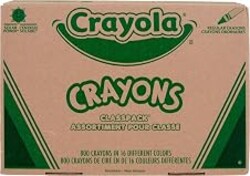 Crayola Crayon Classpack, Teacher Classroom Must Haves, Bulk Back to School Supplies, Elementary & Kindergarten Wishlist, 16 Colors (50 Each), 800 Ct | Teacher Classroom Must Haves, Bulk Back to School Supplies, Elementary & Kindergarten Wishlist