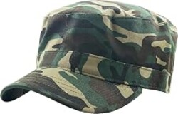 KBETHOS Cadet Army Cap Basic Everyday Military Style Hat (Now with STASH Pocket Version Available)