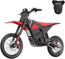 Yozma IN10 Electric Dirt Bike, 2600W 40MPH Electric-Motorcycle with 48V/23AH Battery Ebike, Full Hydraulic Brakes and Suspensions Mountain Off-Road E Dirt Bike, for Teens & Adults