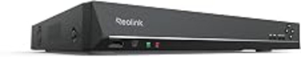 REOLINK 36CH PoE Network Video Recorder for Security Camera System RLN36 | 24/7 Recording, Up to 48TB Storage, No HDD Included, Integrated O/I Alarm System, No PoE Port, Requires Reolink PoE Switch