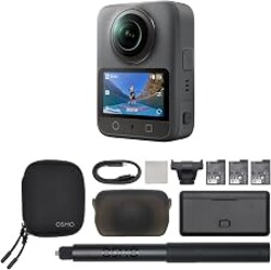 DJI Osmo 360 Adventure Combo, 360 Action Camera | 1-Inch 360° Imaging, Extended Battery Life With 3 Batteries, Native 8K 360° Video, 4K/120fps & 170° Boost Video