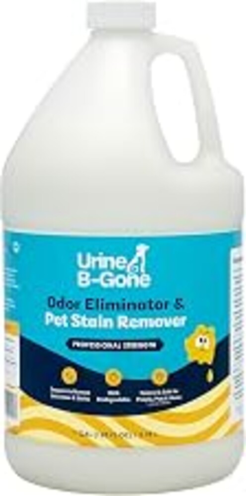 Urine B-Gone Enzyme Cleaner for Human, Cat & Dog Urine, Original, 1 Gallon | Enzyme cleaner for human, cat and dog urine on laundry, carpets and more; original scent, 1-gallon size.