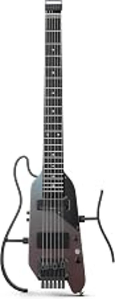 Donner HUSH X PRO Electric Guitar Kit - Smart Travel Guitar with Dozens of Preset Combinations, 7 Tone Sim Options, Midnight Glow