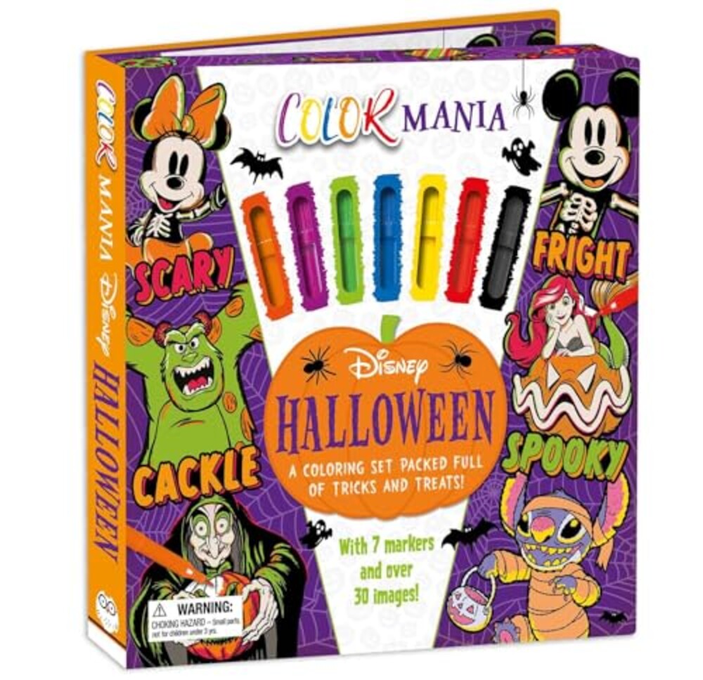 Disney Halloween: Colormania: a Coloring