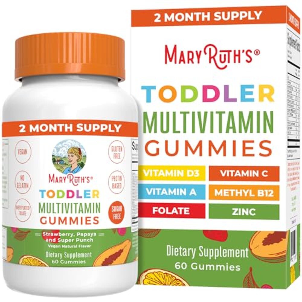 MARYRUTH'S Toddler Multivitamin Gummies,