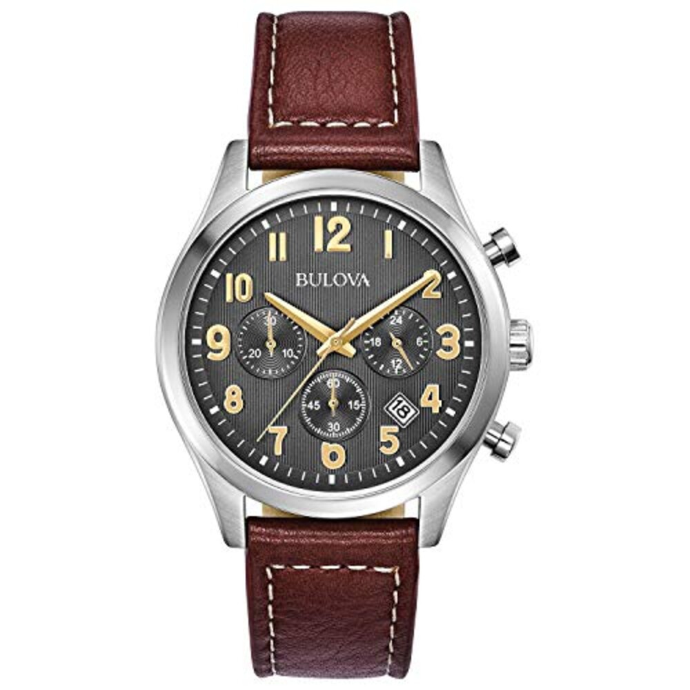 Bulova Men's Classic Stainless Steel Chr