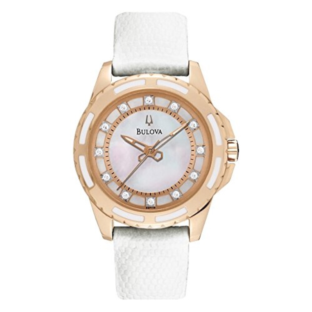 Bulova Ladies' Classic Diamond 3-Hand Qu