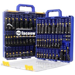 Facoow 55PCS Impact Nut Driver Set, Magn