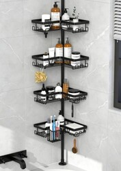 KEGII Corner Shower Caddy Tension Pole w